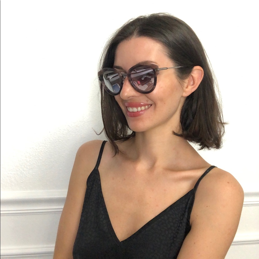 New TOM FORD Mia Rounded Havana Sunglasses - Picture 8 of 16
